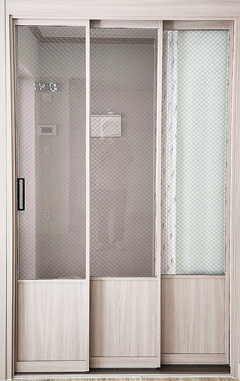 연동 도어 중문(초슬림 19바/도장/망입강화//고시형)